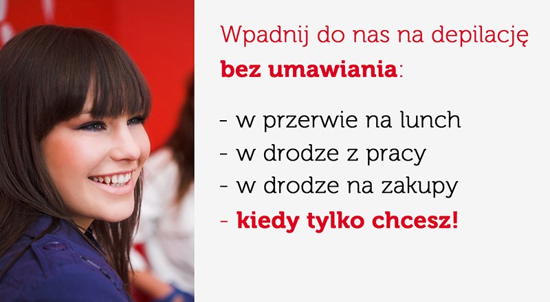 Dlaczego wygodnie jest się nie umawiać na depilację?