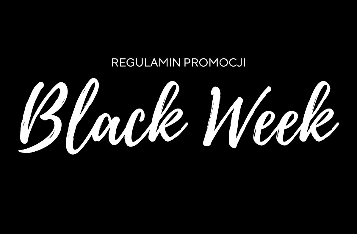 Regulamin promocji BLACK WEEK